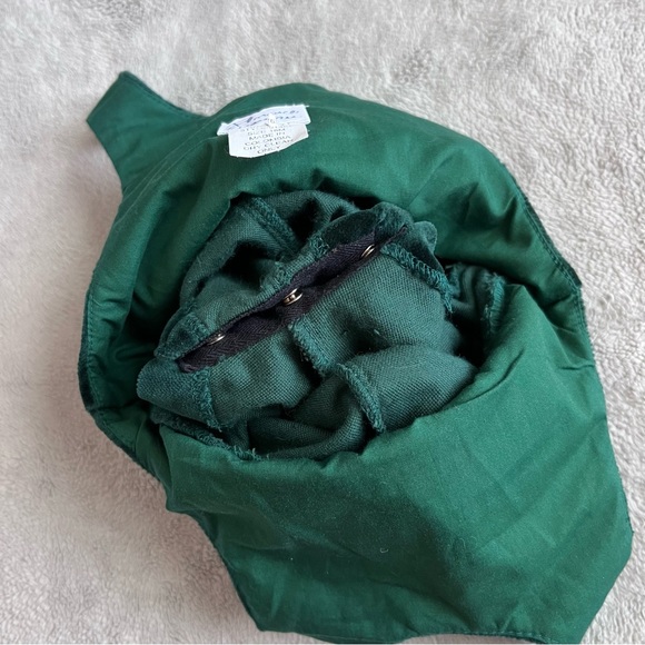 Florence Eiseman Baby Velvet Embroidered Holiday Overalls Shortall Toy Train 18M - Picture 11 of 13